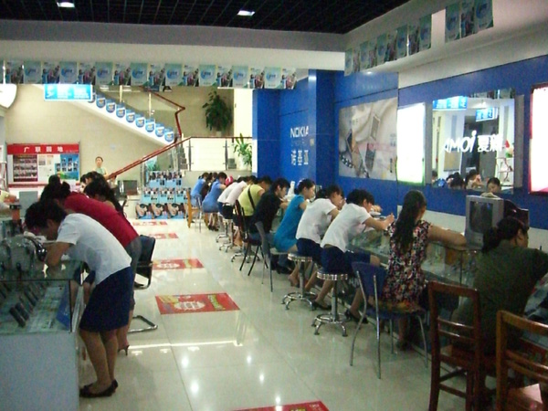 广联2008年度晋级考试及标准化培训现场