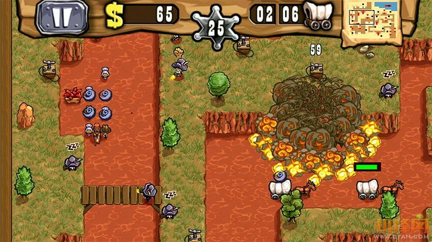 安卓:西部牛仔塔防 枪之荣耀 Guns'n'Glory v1.5.3最新版