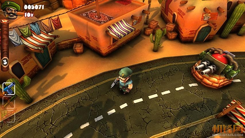 安卓力作 古巴英雄:游击队鲍勃 Guerrilla Bob for android