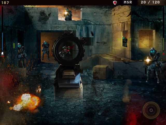 安卓 枪林弹雨 overkill V1.0 3D枪战大作 极度杀戮