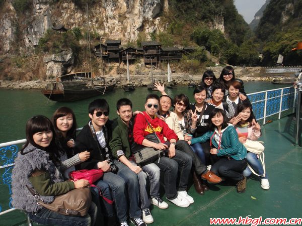 广联2011三峡人家春季出游照