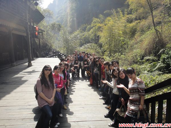 广联2011三峡人家春季出游照