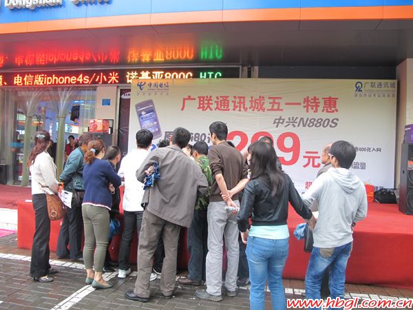 广联“五一”大促销火爆全场