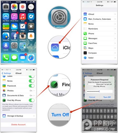 怎样删除iPhone/iPad/ios7的数据内容！