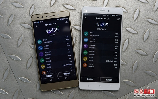 华为荣耀7对比小米Note全面评测