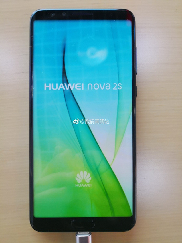 前置指纹识别+全面屏 华为Nova 2s曝光