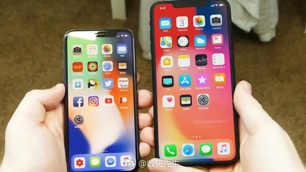 6.5英寸iPhone X曝光 8P的身材你会买吗