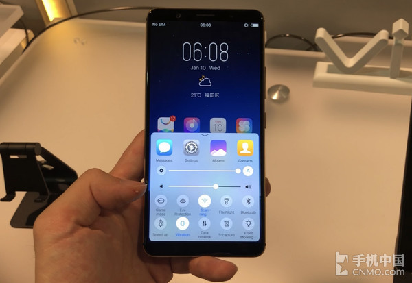 CES 2018黑科技 vivo首发屏下指纹手机