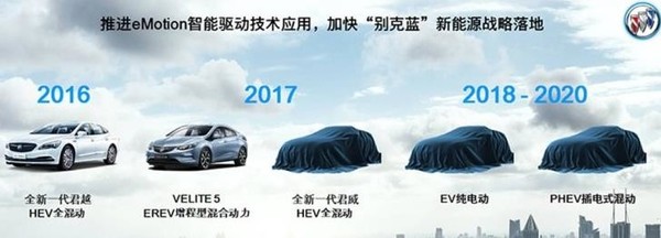 别克新能源车预告图展示 续航得到提升