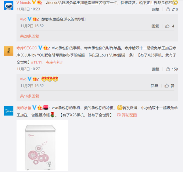 前方高能预警！vivo推双十一超级免单王
