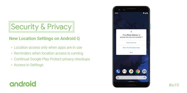 谷歌发布Android Q 对折叠屏进行适配 保护隐私成第一