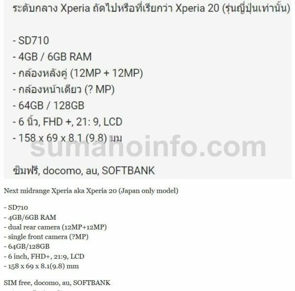 索尼Xperia新机曝光 21:9带鱼屏/看电影打游戏神器