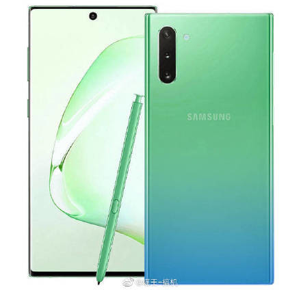 三星Note10再曝少女心配色：谁说商务范不能粉嫩？
